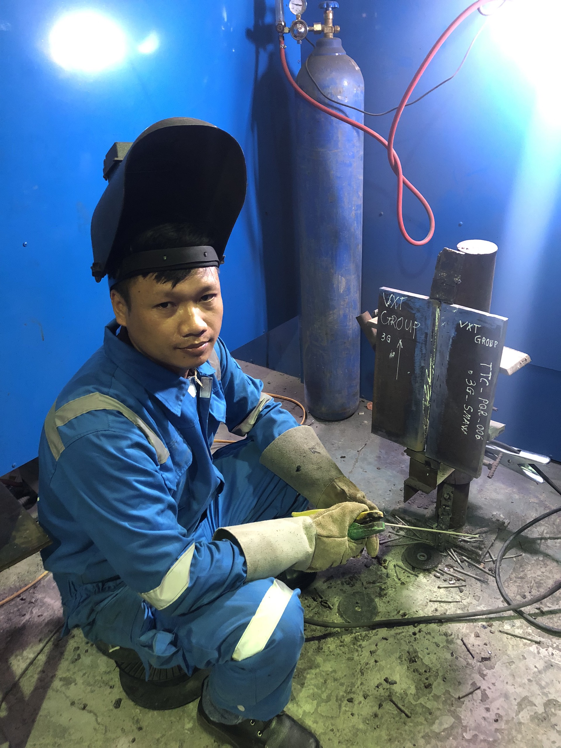 Training and supplying 3G welders